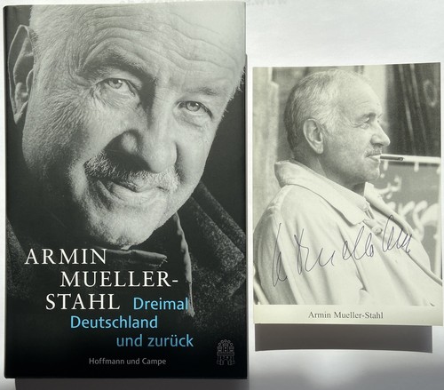 Armin mueller stahl - stahl, signiert
