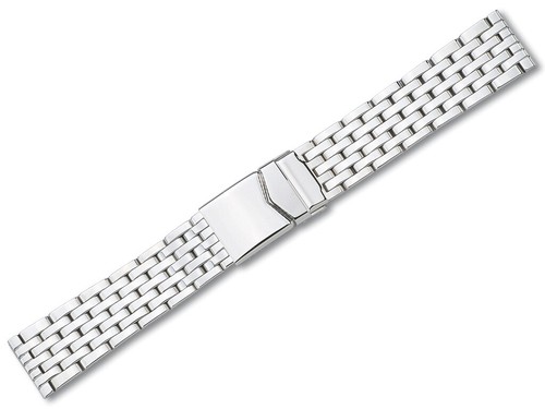 Edelstahl metallarmband massiv - edelstahl,