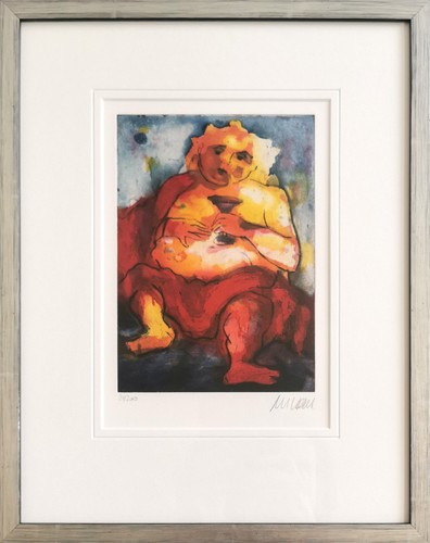 Orig farbradierung armin - orig.,